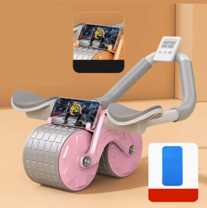 Automatik-Rückprall-Bauchrad Fitnessgerät