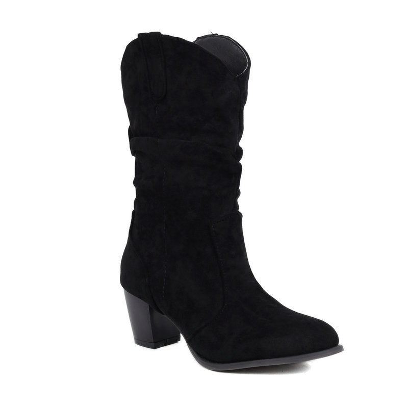 Chunky Heel Stiefel für Damen