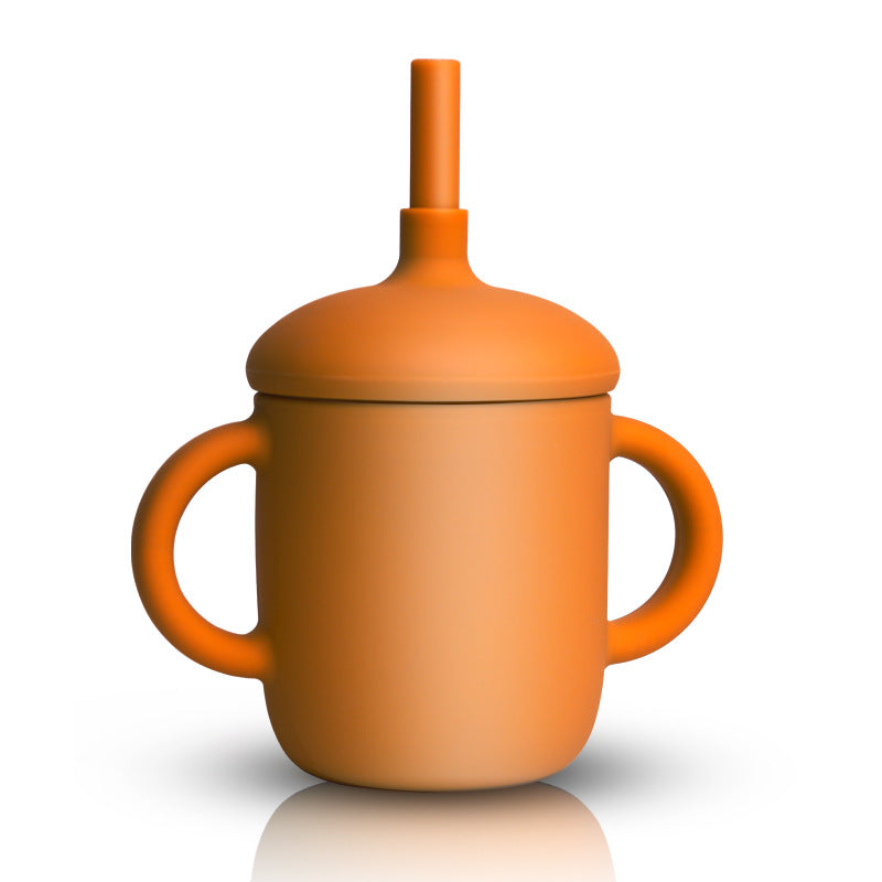 Baby-Trinkbecher mit Strohhalm