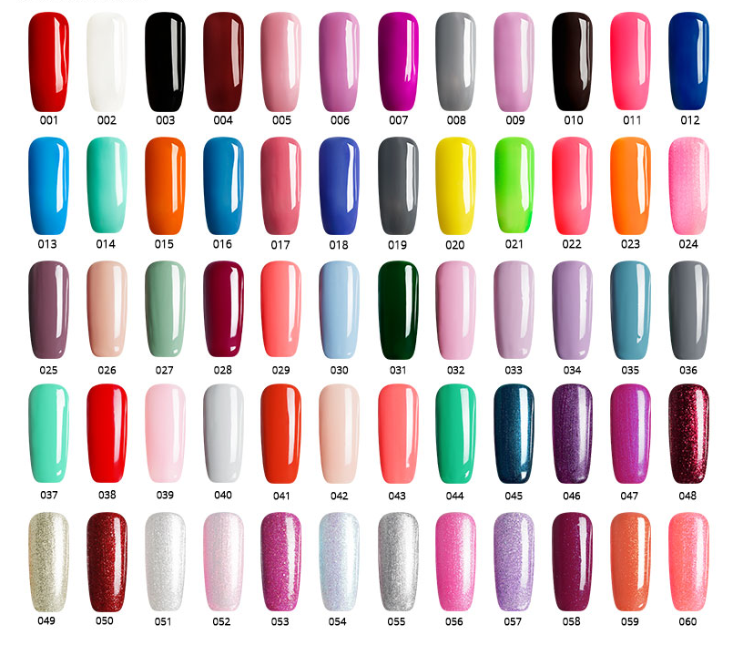 3-in-1 Gel-Nagellackstift mit Glitzer