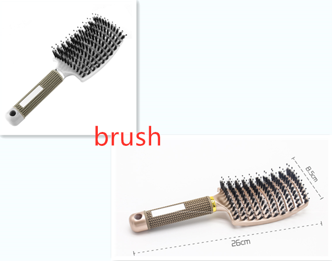Massage und Anti-Knoten-Haarbürste