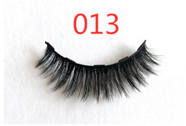 3 Paar falsche Wimpern mit Magneten