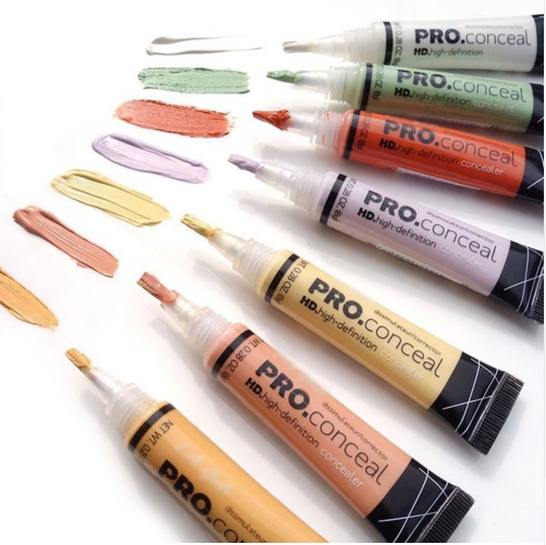 Abdeckstift, Concealer, flüssige Fundation