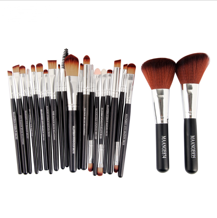 22-teiliges Kosmetik-Make-up-Pinselset
