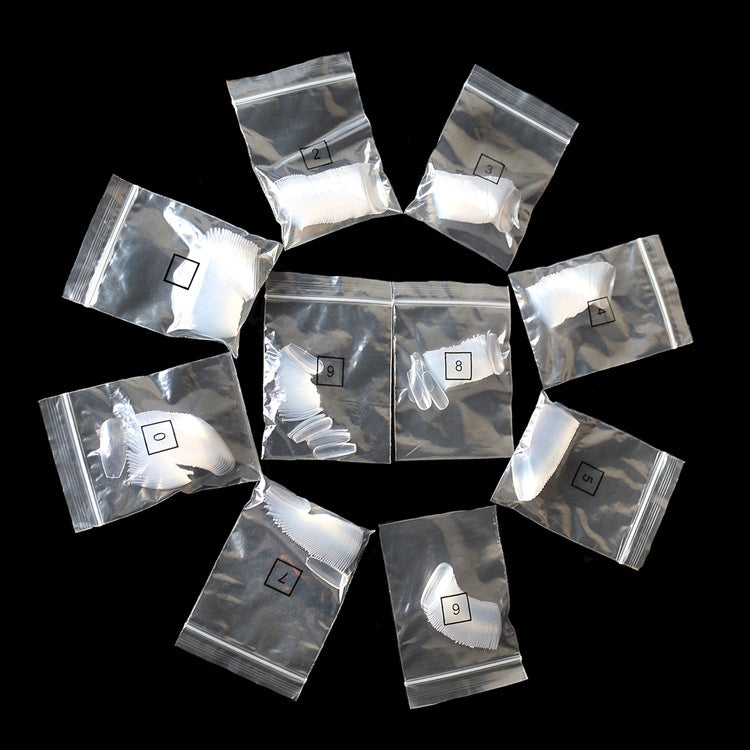 500 Transparent/natürliche künstliche Nägel