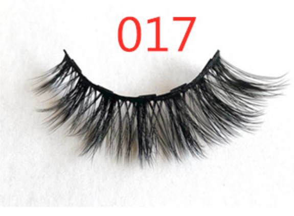 3 Paar falsche Wimpern mit Magneten