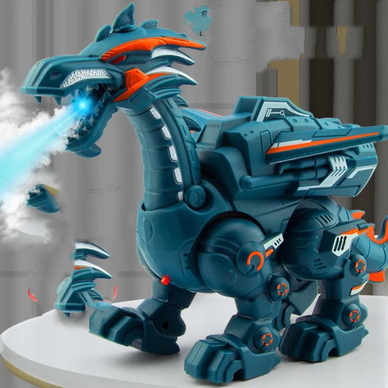 Elektrisches Sprühmechanik-Dinosaurierspielzeug