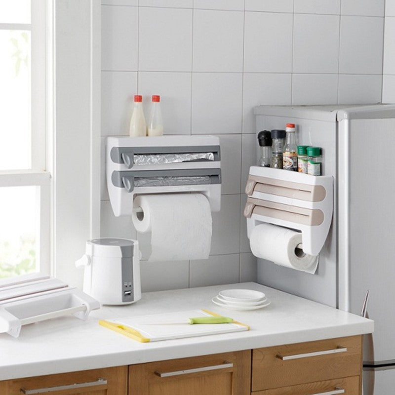 Ein 4-in-1 Küchenrollenhalter