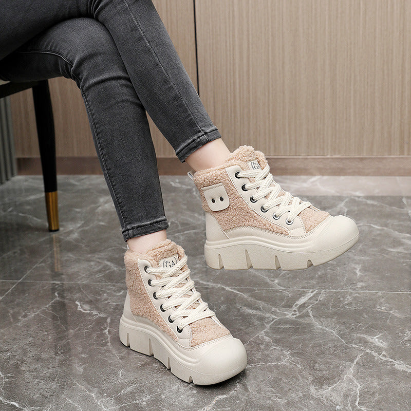 Winterwarme Kaschmir-Schuhe