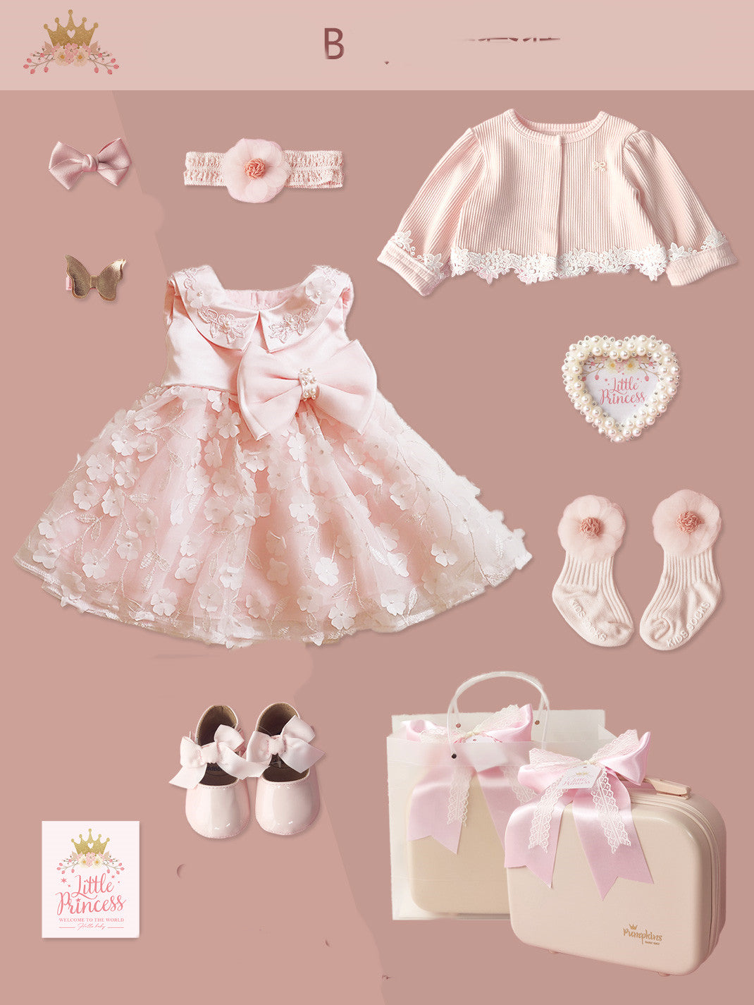 Baby Prinzessin High-End-Geschenkbox