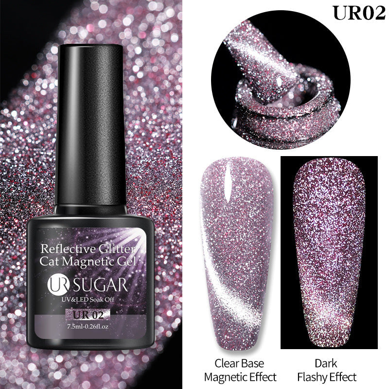 Extrem Glitzernde -Katzenaugen-Gel-Nagellack