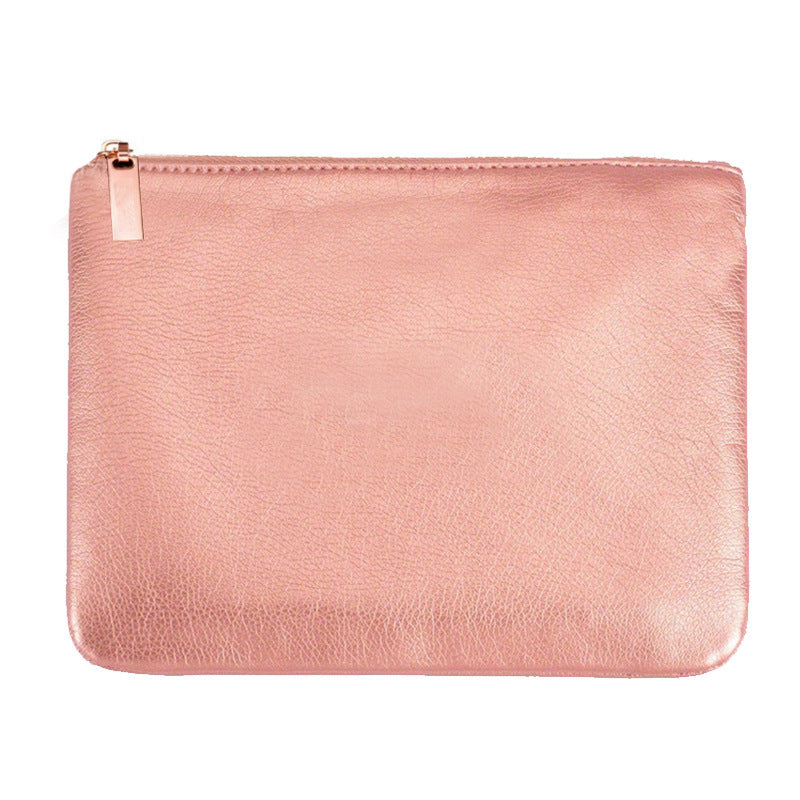 15 Make-up-Pinsel mit Tasche - Roségold-Make-up-Pinselset