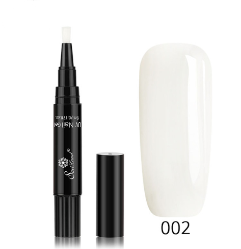 3-in-1 Gel-Nagellackstift mit Glitzer