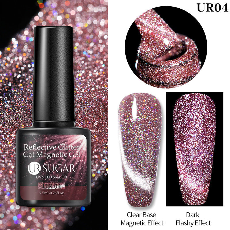 Extrem Glitzernde -Katzenaugen-Gel-Nagellack