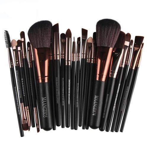 22-teiliges Kosmetik-Make-up-Pinselset