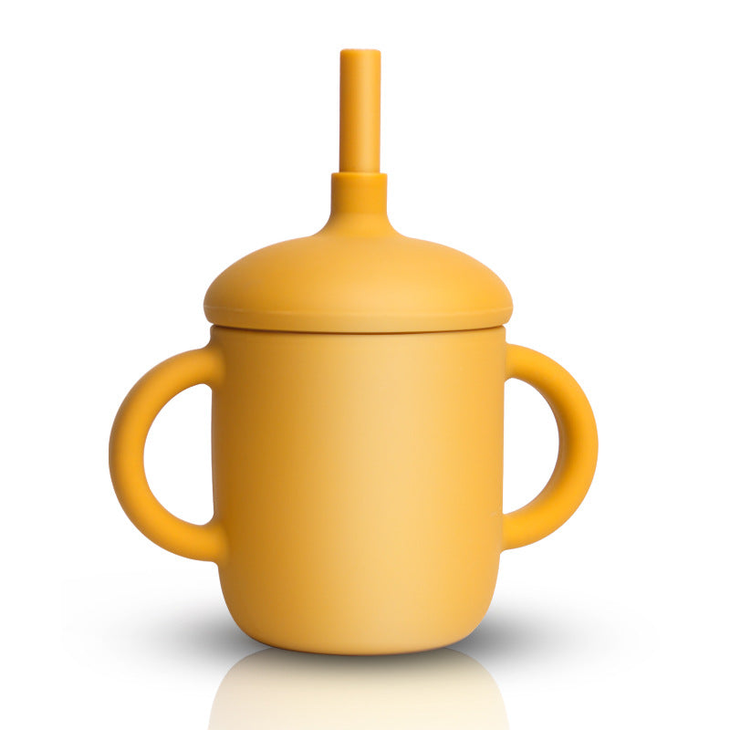Baby-Trinkbecher mit Strohhalm