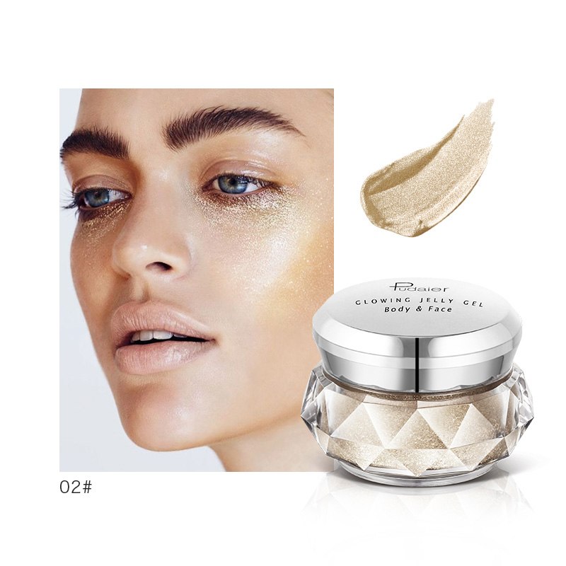 Lidschatten Glanz Festival-Make-up- Highlightet Bronzer