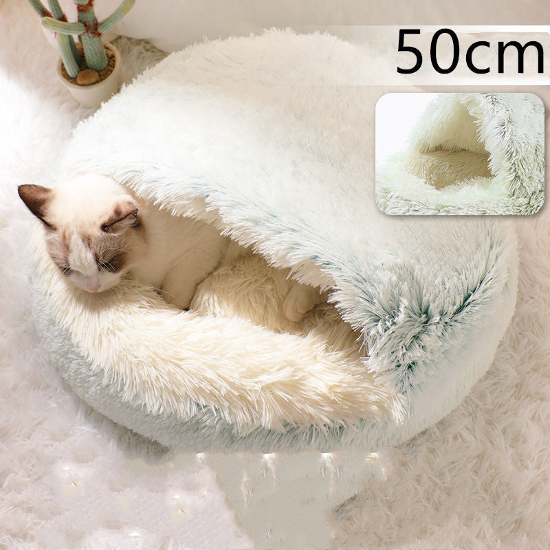 2-in-1 Hund- und Katzenbett