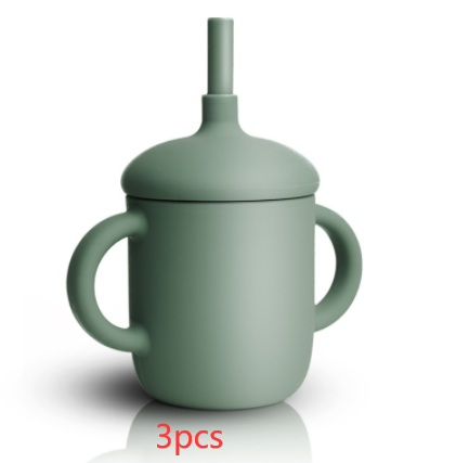 Baby-Trinkbecher mit Strohhalm