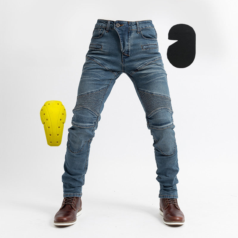 Jeans-Fahrradhose