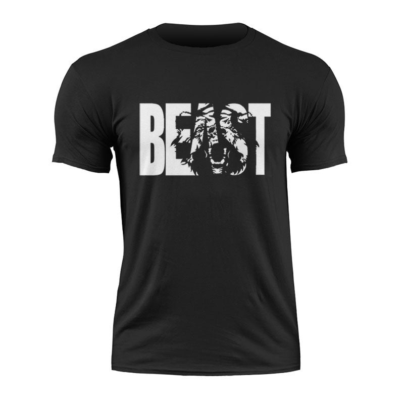 Fitness-Sport-T-Shirt aus Baumwolle in Übergröße