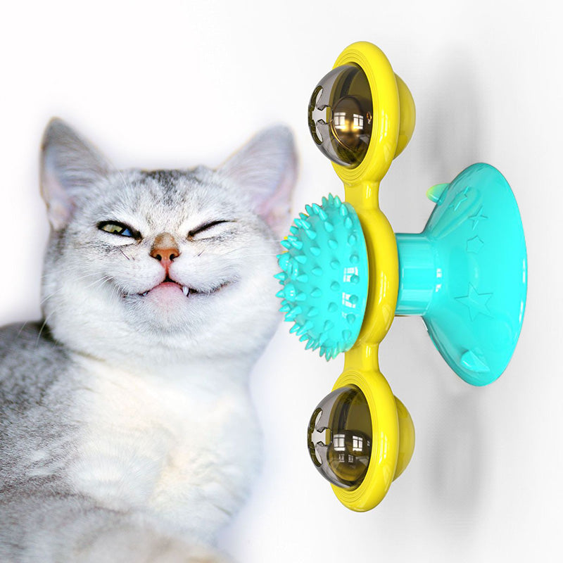 Katzen-Dreh-Windmühlen-Multifunktions-Spielzeug