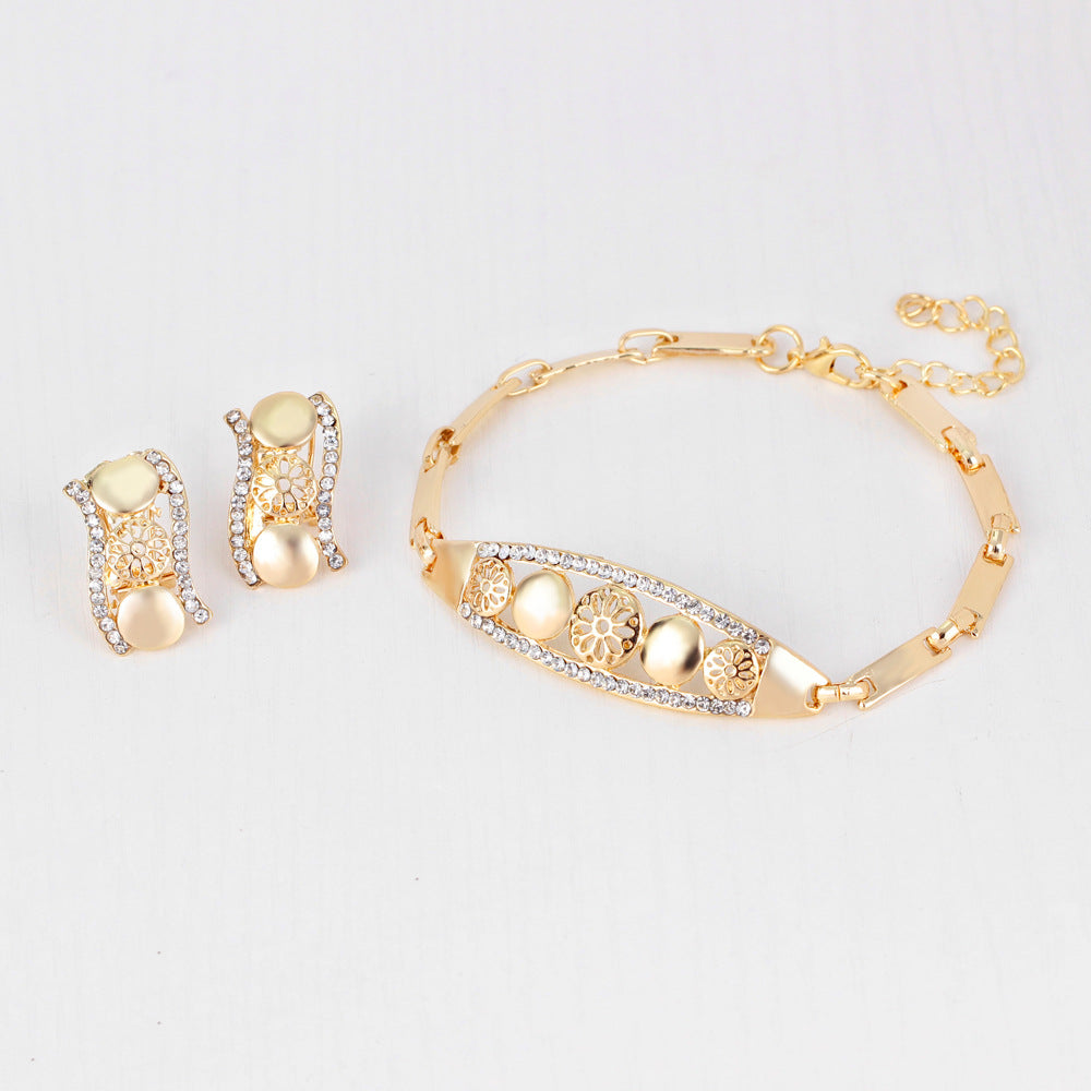 Bezaubernde Brautschmuck Set