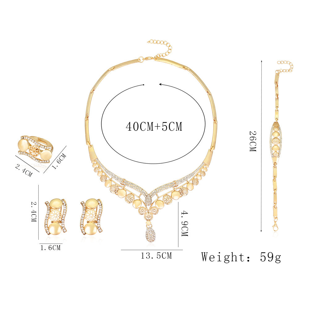 Bezaubernde Brautschmuck Set