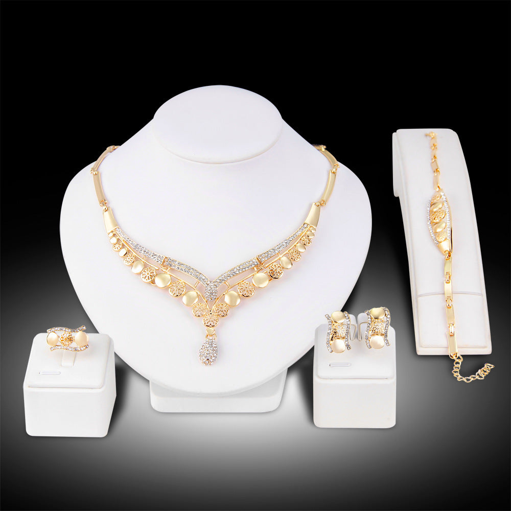 Bezaubernde Brautschmuck Set