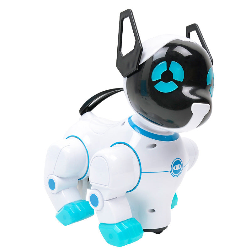 Elektronisches Haustierhund mit Lichtern und Musik