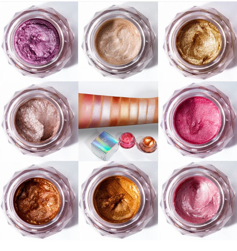 Lidschatten Glanz Festival-Make-up- Highlightet Bronzer