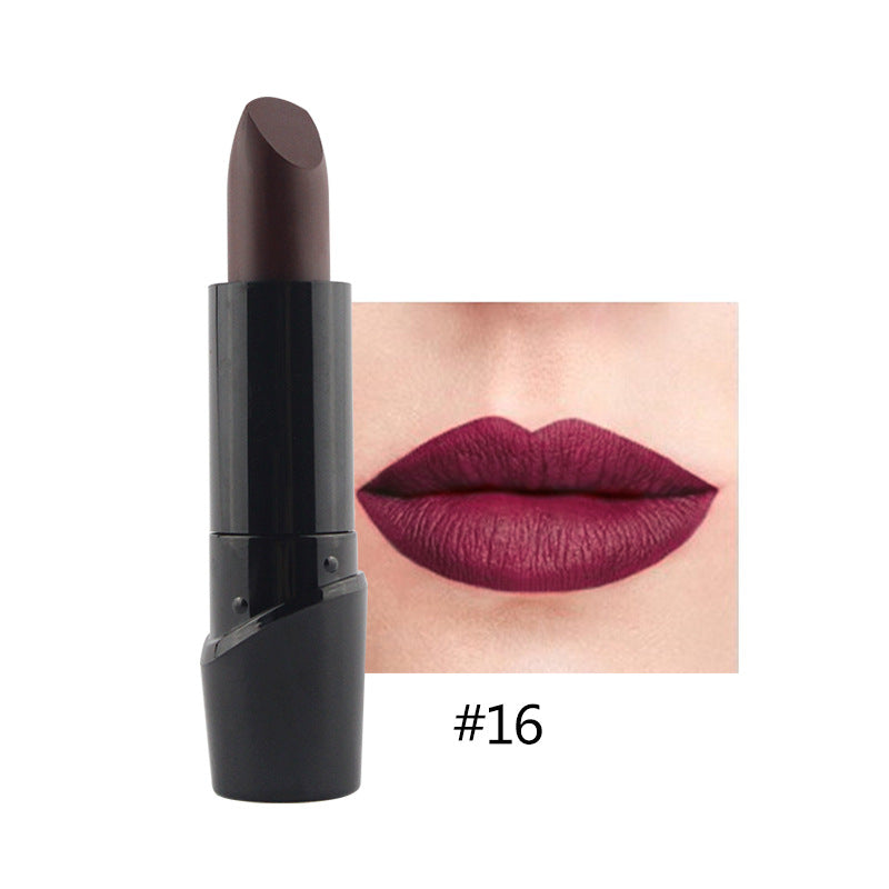 Lippenstift, mineralischer matter Lippenstift