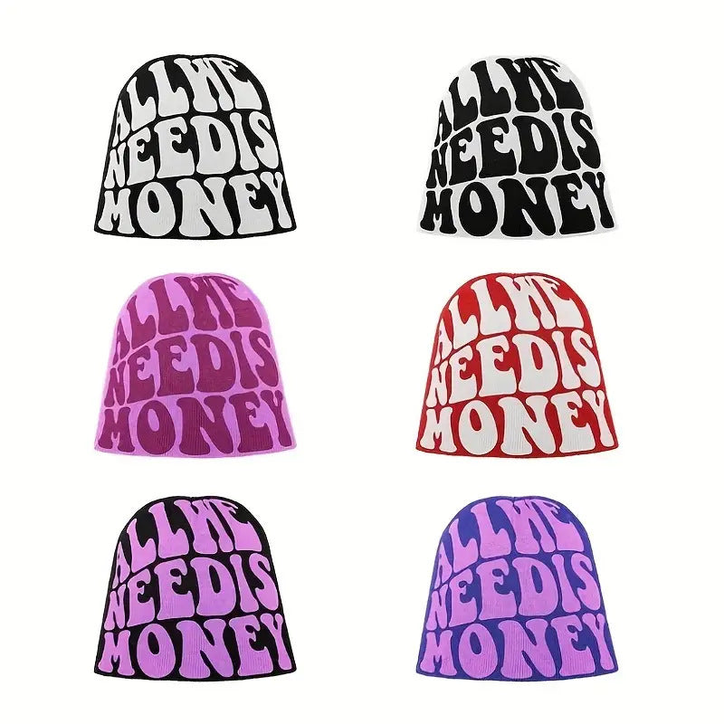 Buchstaben Beanie-Mütze