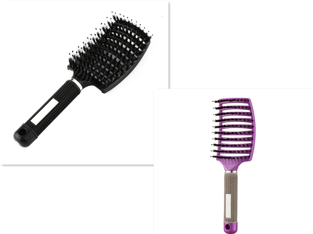 Massage und Anti-Knoten-Haarbürste