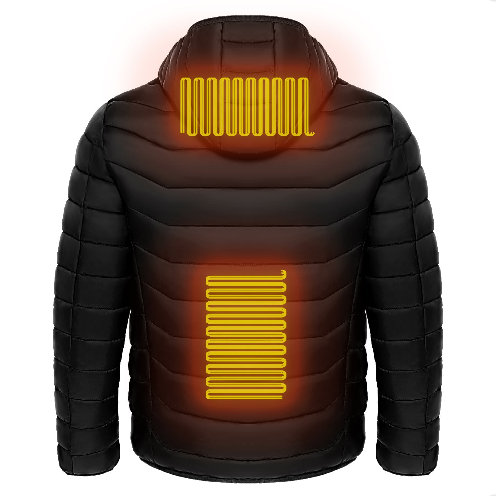 Beheizte Daunenjacke mit elektrischer Heizung Sky Sport Unisex