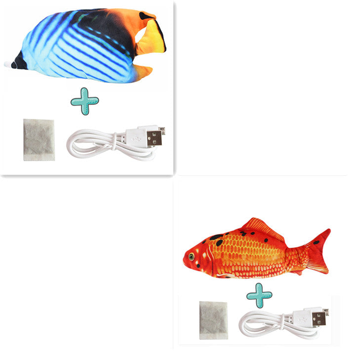 Elektrischer lustiger Katzensimulation Fisch