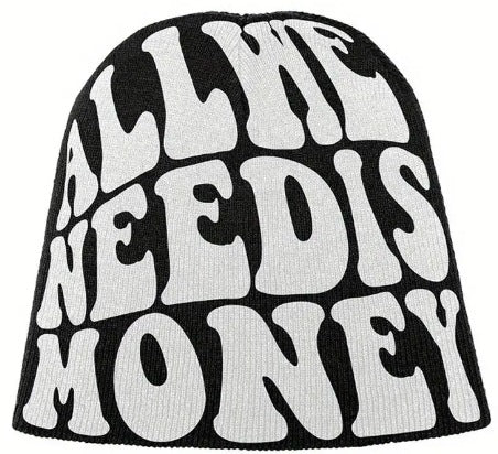 Buchstaben Beanie-Mütze
