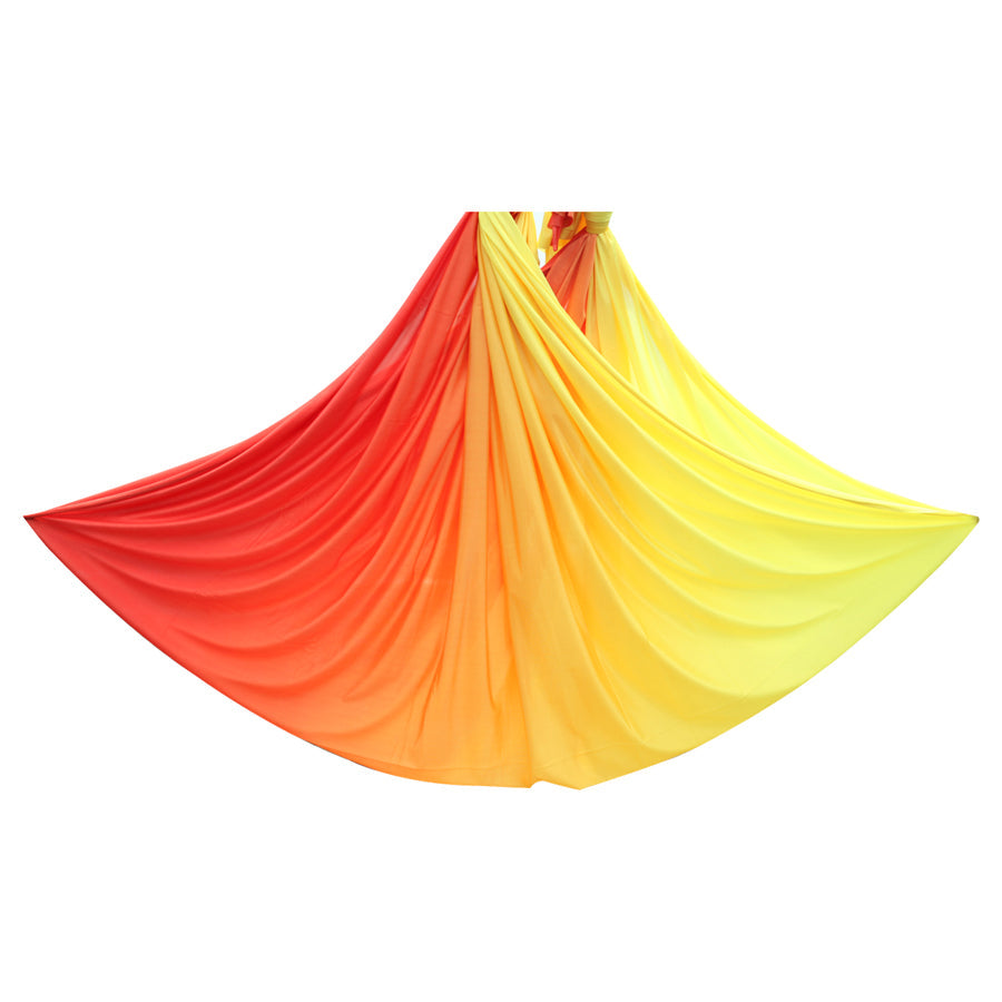 Farbverlauf Aerial Yoga Hängemattenstoff