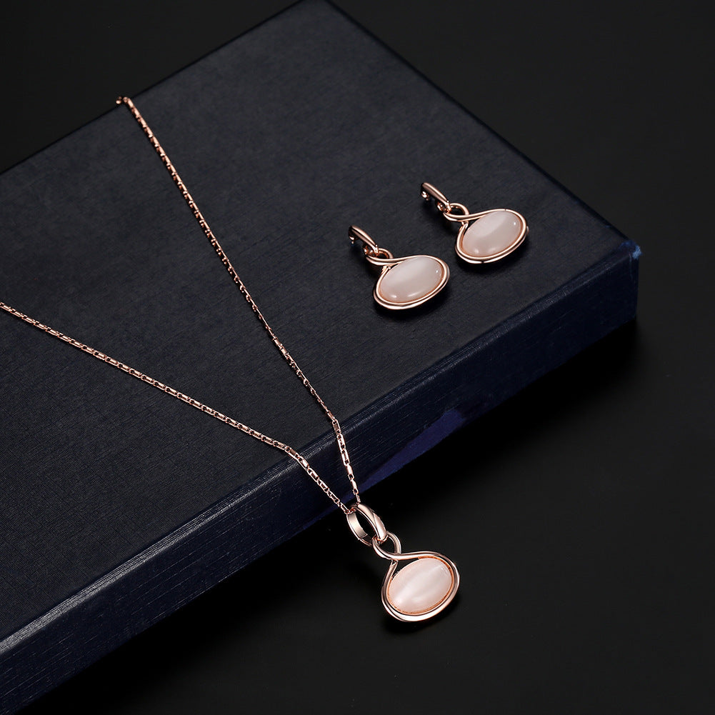 Modisches Braut- und Hochzeitsparty-Schmuckset