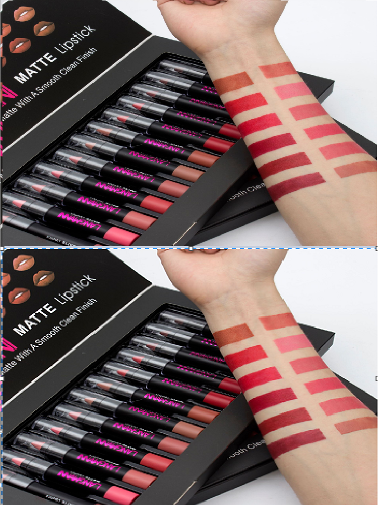 Matte Lippenstift, wasserfest, langanhaltend