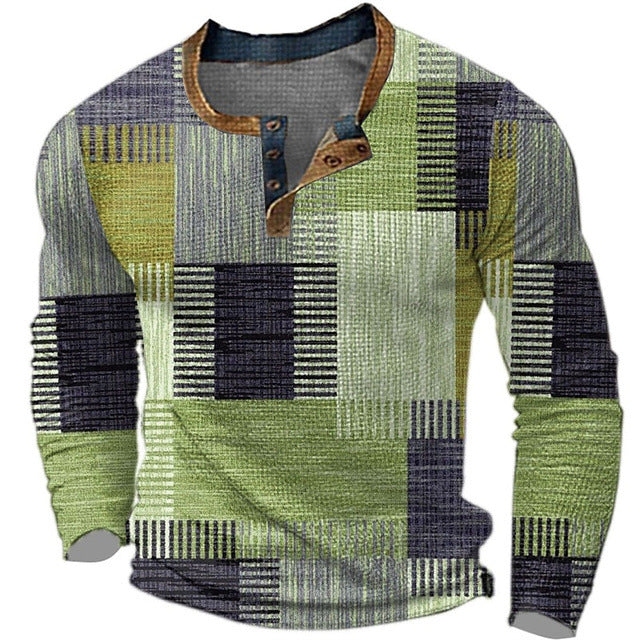 Langarm-T-Shirt für Herren