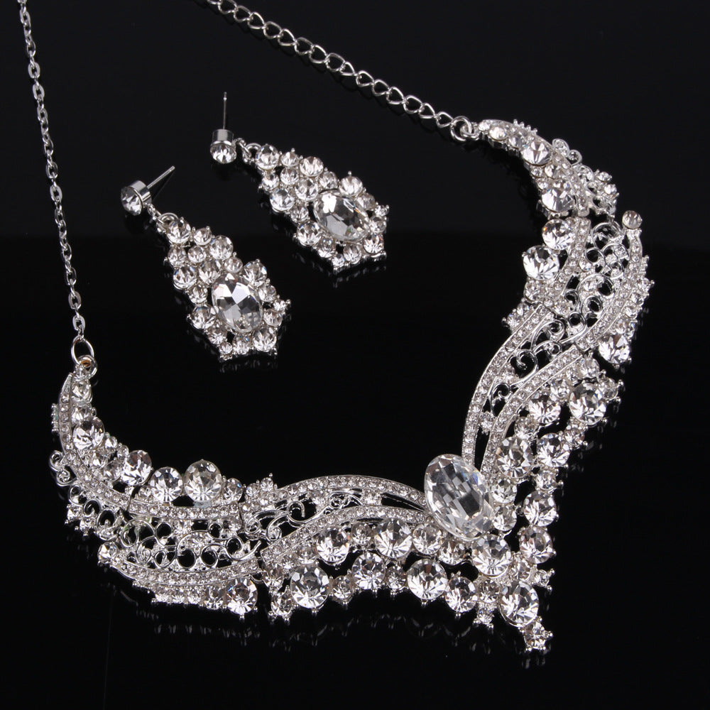 Kristallen und Diamanten - Schmuckset
