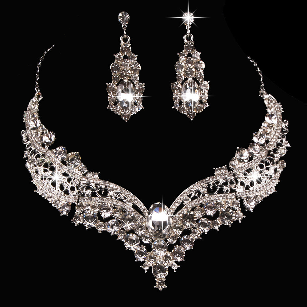 Kristallen und Diamanten - Schmuckset