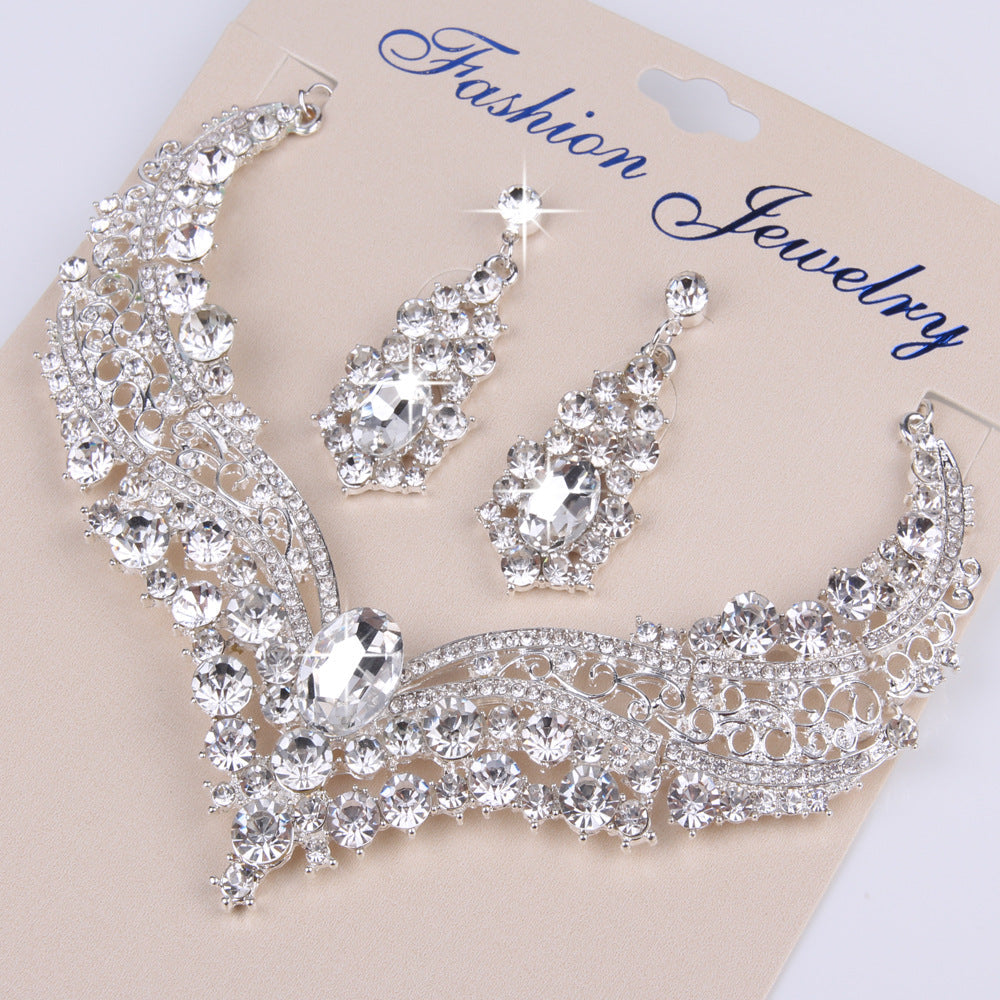 Kristallen und Diamanten - Schmuckset