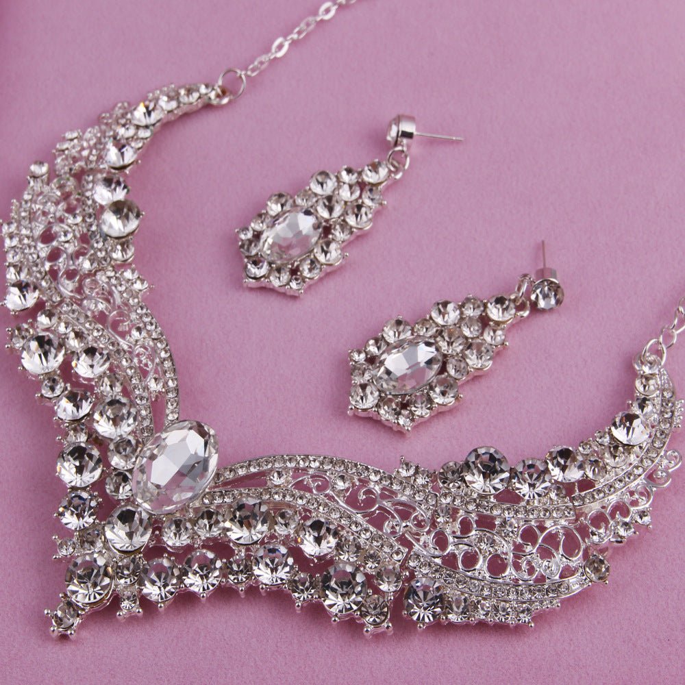 Kristallen und Diamanten - Schmuckset