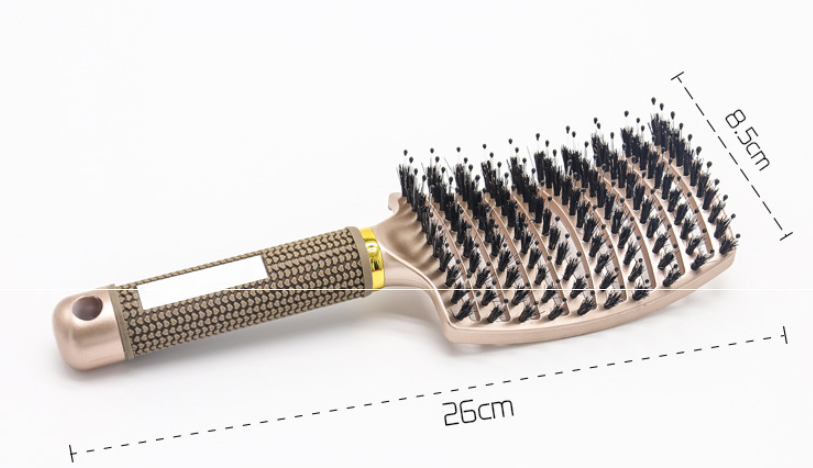 Massage und Anti-Knoten-Haarbürste