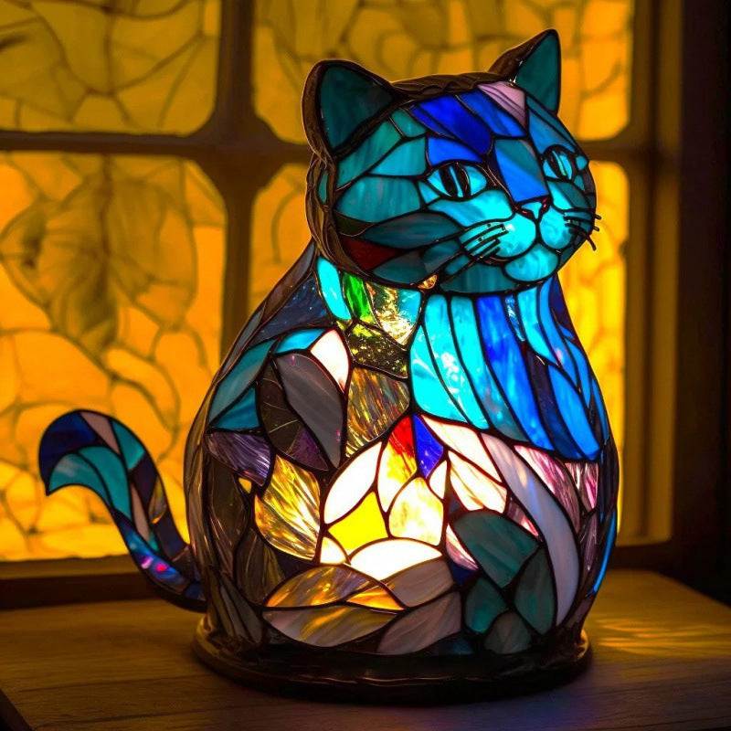 Bezaubernde Magische Deco Harz-Lampe