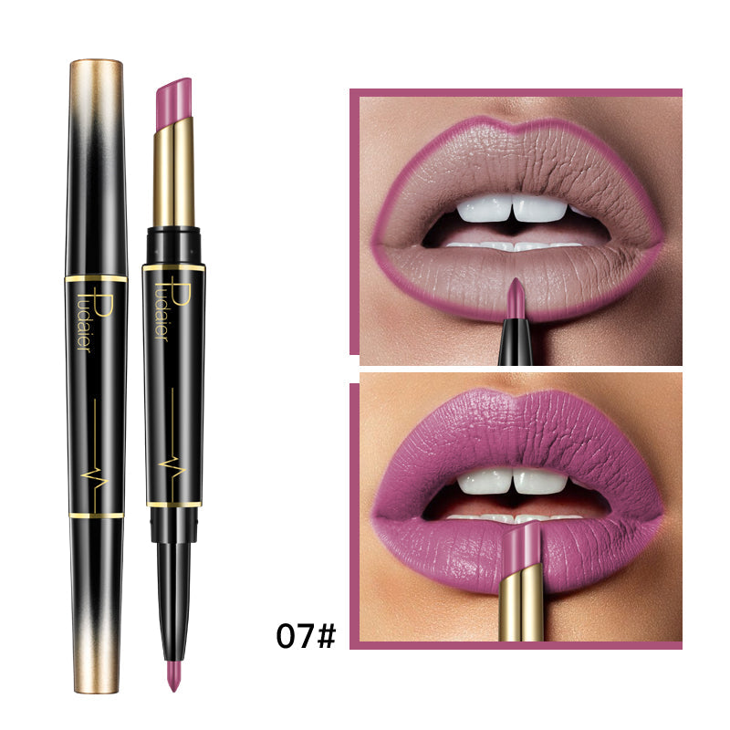 Doppelter Lippenstift-Lipliner