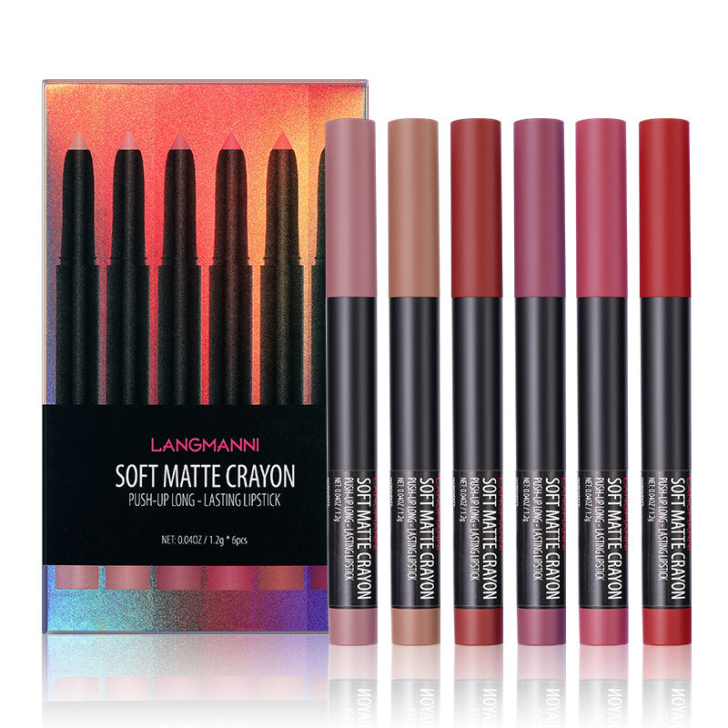 Langmann 6xMatte Lippenstift Set