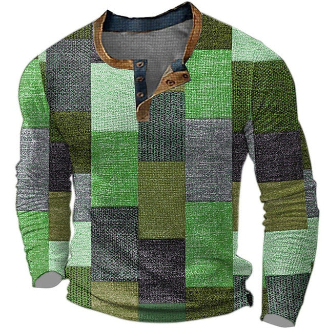 Langarm-T-Shirt für Herren